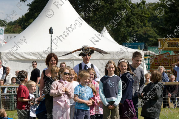 IMG 3494 
 Hatfield House Country Show 2008 Birds of Prey and Falconry 
 Keywords: Hatfield House Country Show, Birds of Prey, Falconry, Arena Demonstration, James McKay and son.