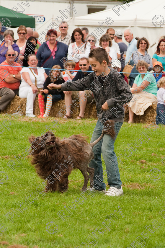 AWC 1465 
 Wanborough Country Show, August 2009, Richard Curtis' K9freestyle Dancing Dog Arena Display 
 Keywords: 2009, arena demonstration, arena display, august, canine freestyle, dog dancing, dog display, England, heelwork to music, k9freestyle, Lynch Field, Lynch Field, Wanborough, Wiltshire, England, UK, richard curtis, UK, wanborough country show, Wanborough, Wiltshire