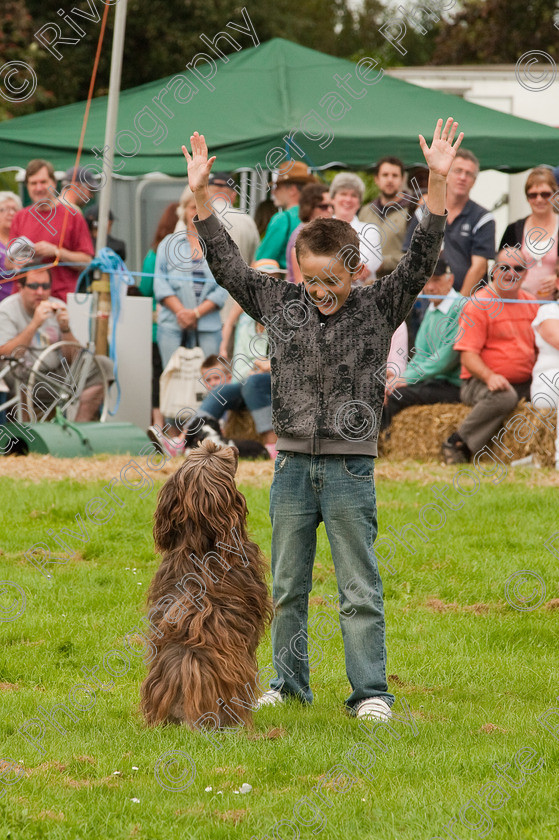 AWC 1442 
 Wanborough Country Show, August 2009, Richard Curtis' K9freestyle Dancing Dog Arena Display 
 Keywords: 2009, arena demonstration, arena display, august, canine freestyle, dog dancing, dog display, England, heelwork to music, k9freestyle, Lynch Field, Lynch Field, Wanborough, Wiltshire, England, UK, richard curtis, UK, wanborough country show, Wanborough, Wiltshire