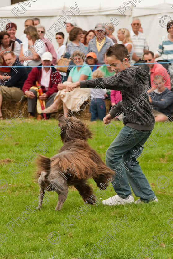 AWC 1435 
 Wanborough Country Show, August 2009, Richard Curtis' K9freestyle Dancing Dog Arena Display 
 Keywords: 2009, arena demonstration, arena display, august, canine freestyle, dog dancing, dog display, England, heelwork to music, k9freestyle, Lynch Field, Lynch Field, Wanborough, Wiltshire, England, UK, richard curtis, UK, wanborough country show, Wanborough, Wiltshire