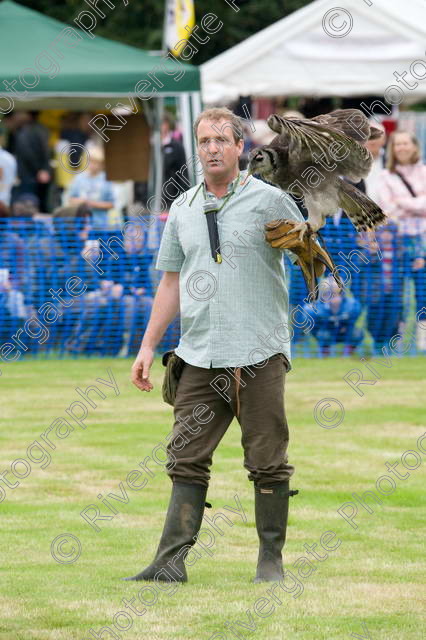 AWC 0019 
 RSPCA Milbrook, Chobham, Woking, 2005, arena demonstrations and displays, charity 
 Keywords: chris o'donnell, hawk experience, millbrook, owl, woking